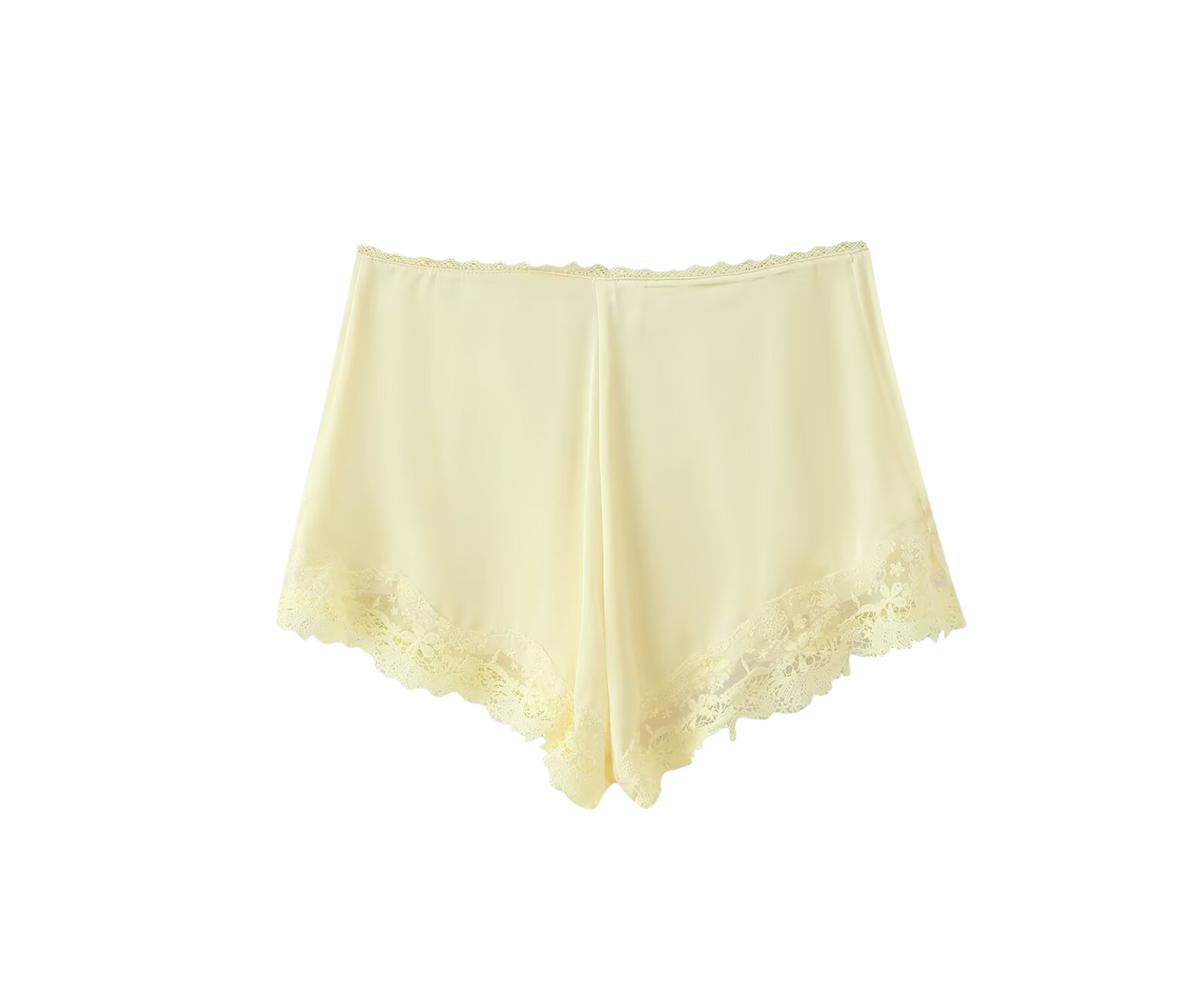 Studio Lace Shorts Light Butter