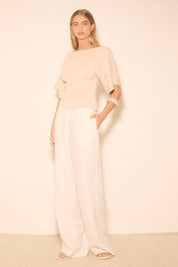 Venture Knit Top Cream