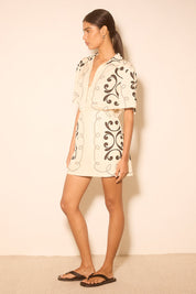 Savanna Mini Dress Cream