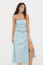 Rocco Dress - Freshwater Blue