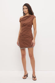 Rocco Mini Dress - Nutmeg