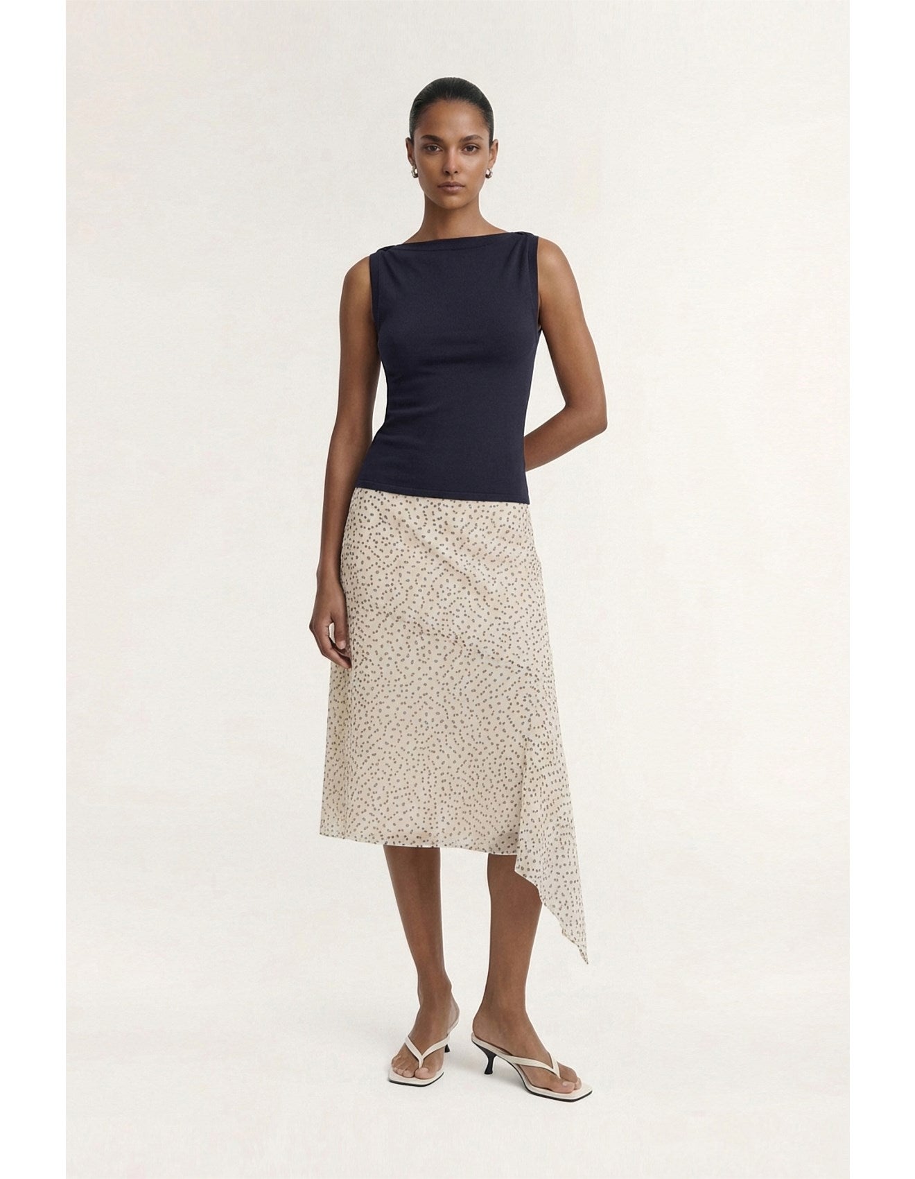 Leno Twist Knit Tank