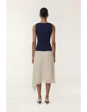 Leno Twist Knit Tank