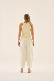 AJ Barrel Pant Coconut