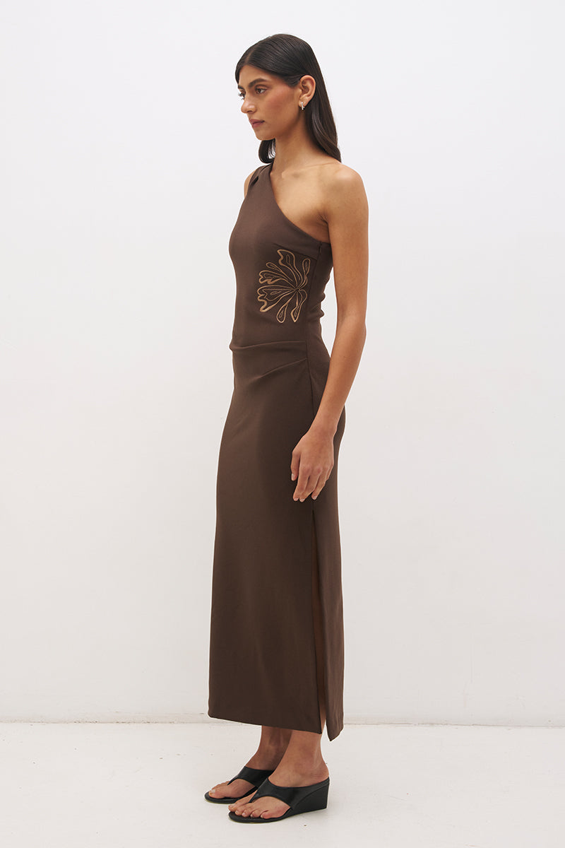 Maya Dress Fudge