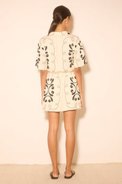 Savanna Mini Dress Cream