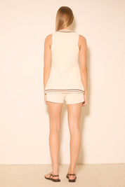 Esplanade Knit Top Cream