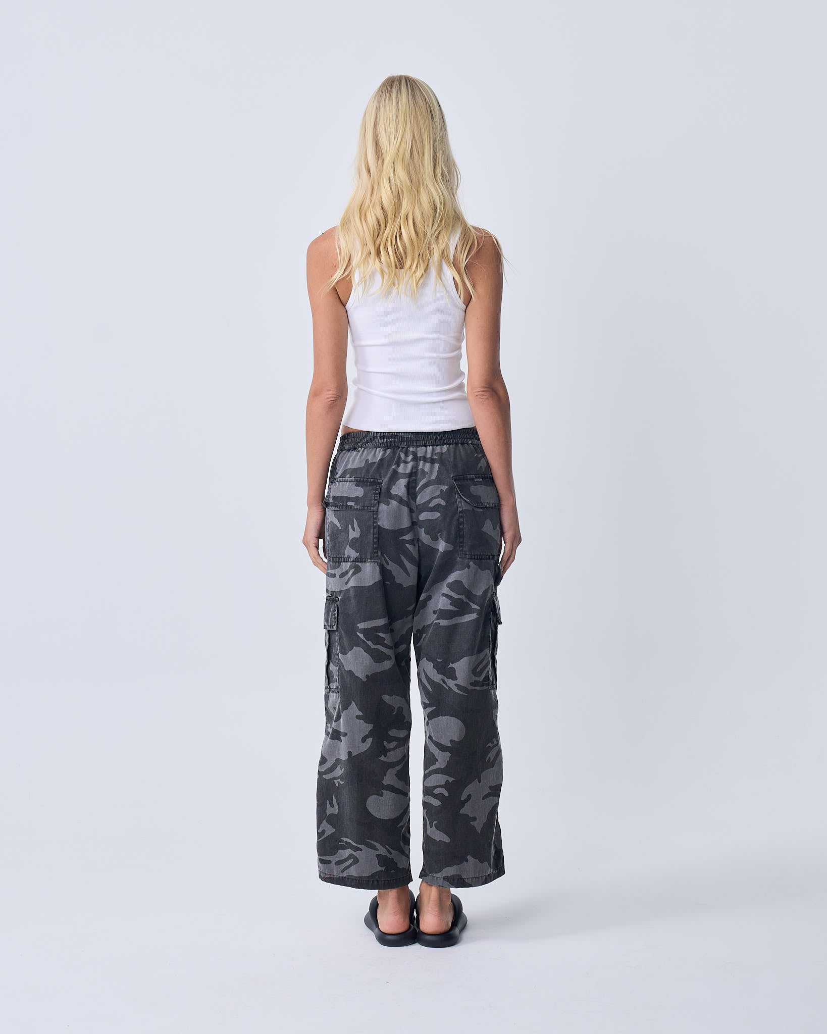 Cargo - Washed Camo Black