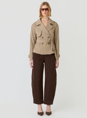 Avenue Cropped Trench Ashwood