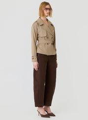 Avenue Cropped Trench Ashwood