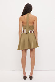 Essence Mini Dress - Khaki