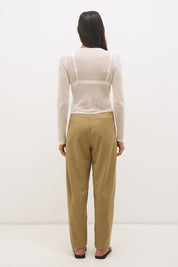 Yasmin Knit Top Cream
