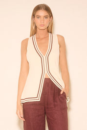 Esplanade Knit Top Cream