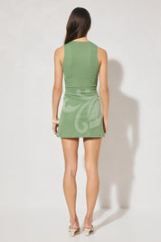 Cordelia Mini Dress Nephrite Green