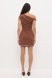 Rocco Mini Dress - Nutmeg