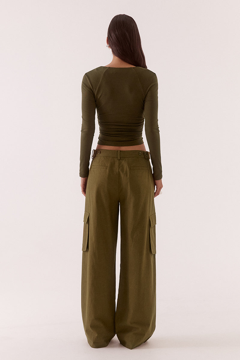 Lola Top Khaki
