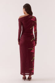 Azalea Longsleeve Dress Vino