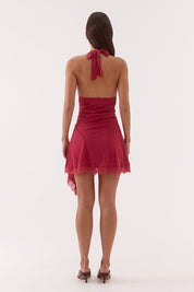 Loni Mini Dress Berry