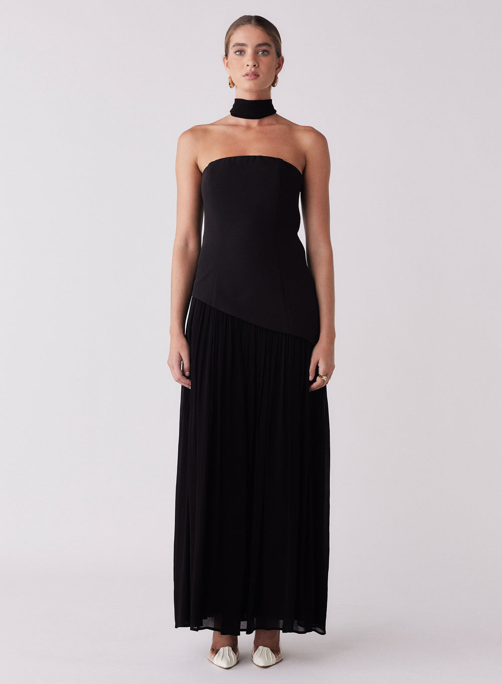 Viewpoint Maxi Dress Black