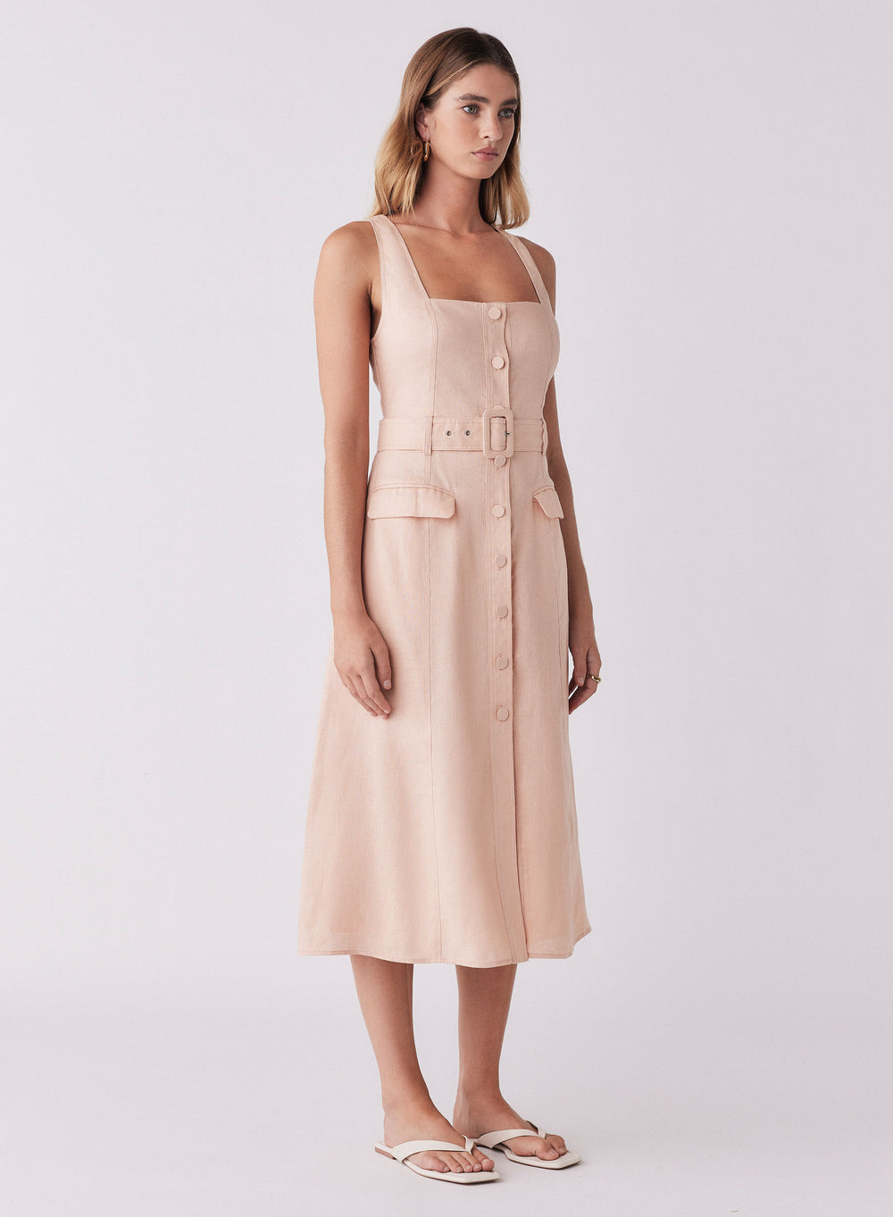 Portsea Dress Peach