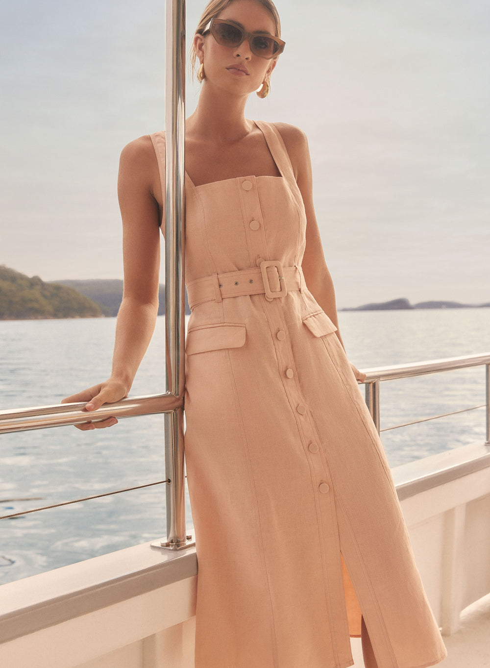 Portsea Dress Peach