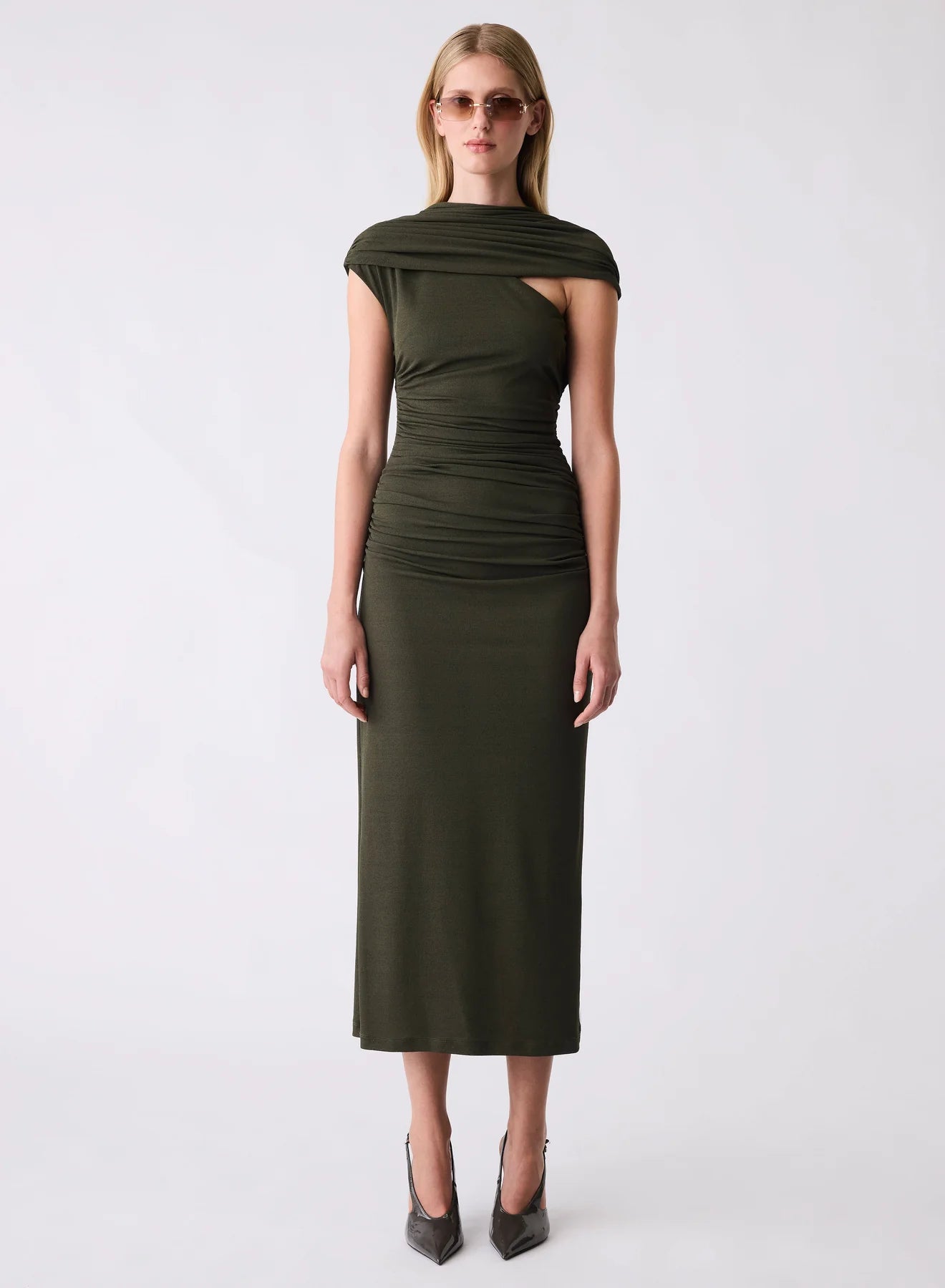 Pause Dress - Khaki