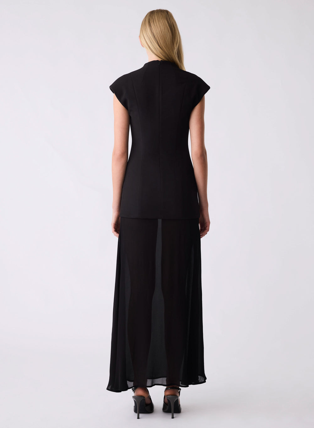 Upscale Evening Dress - Black