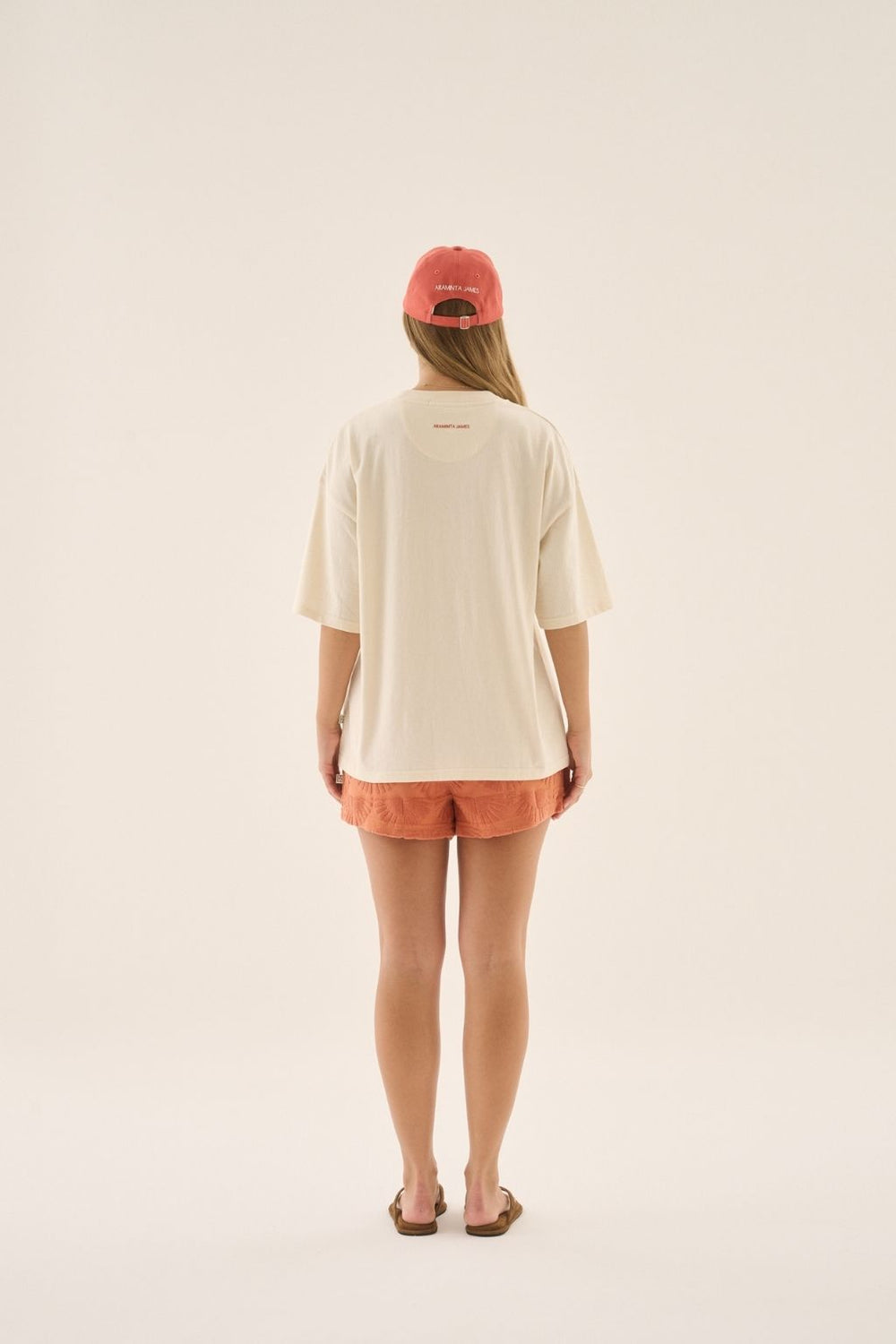 Shells Oversized Tee Natural