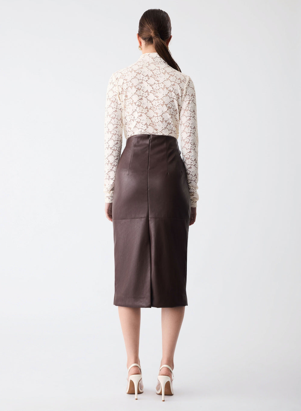 Formation Lace Top Ivory