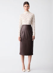 Formation Lace Top Ivory