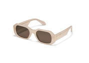 Hyped Up Bone Brown Sunglasses