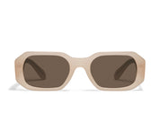Hyped Up Bone Brown Sunglasses