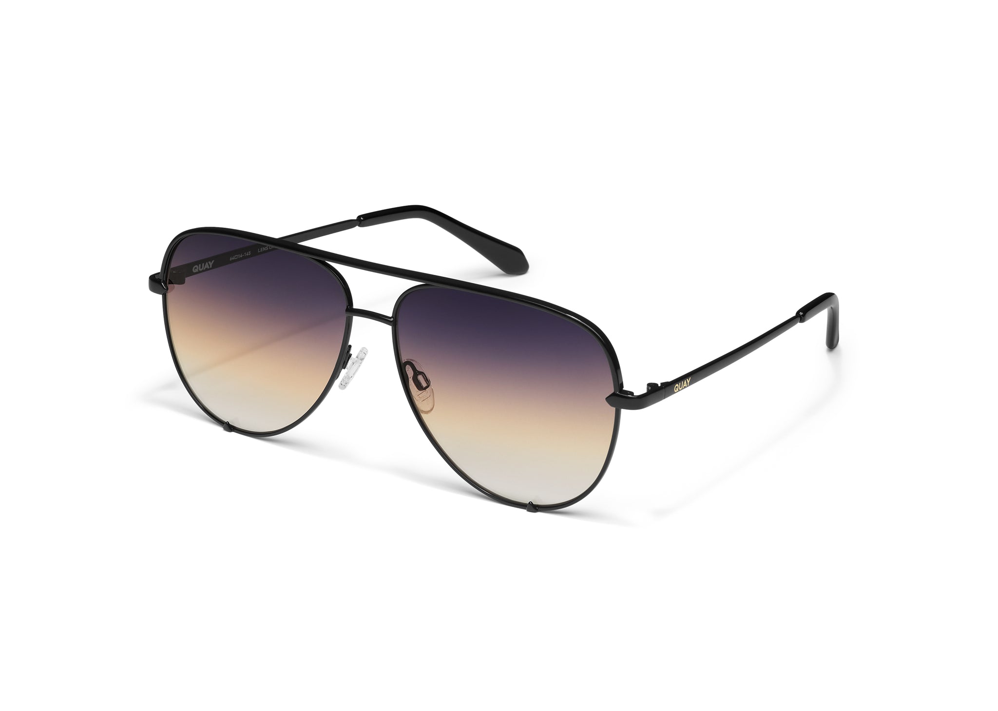 High Key Black Dusk Poppy Sunglasses
