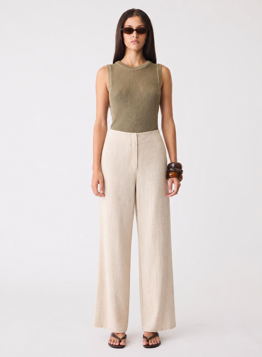Rebound Knit Tank Sage