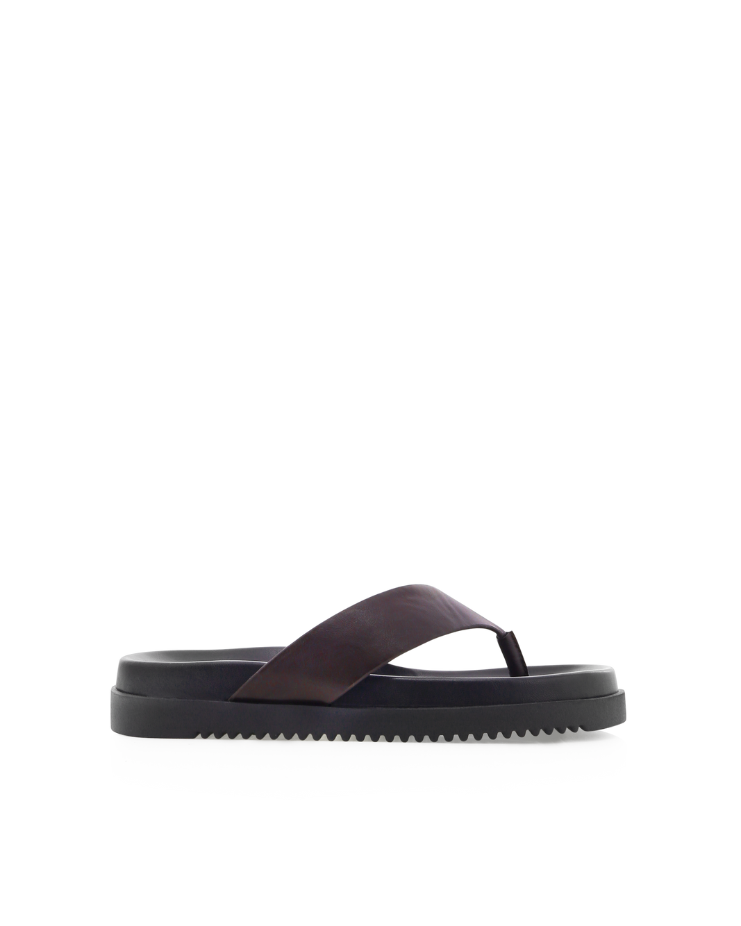 Aila Platform Thong Chocolate