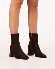 Alania Boot Dark Cacao Suede
