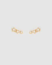 Astra Triple Star Earrings