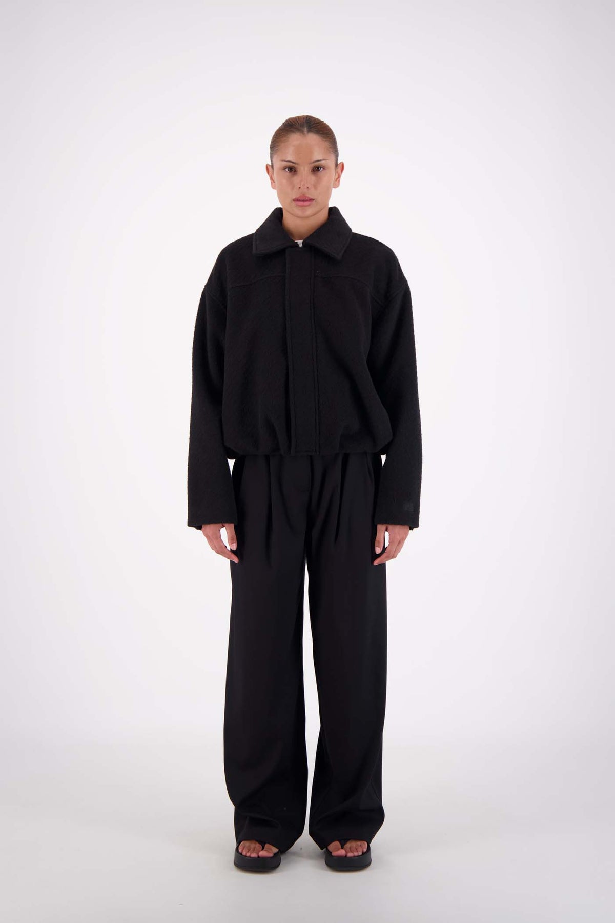 Bailey Bomber Jacket Black
