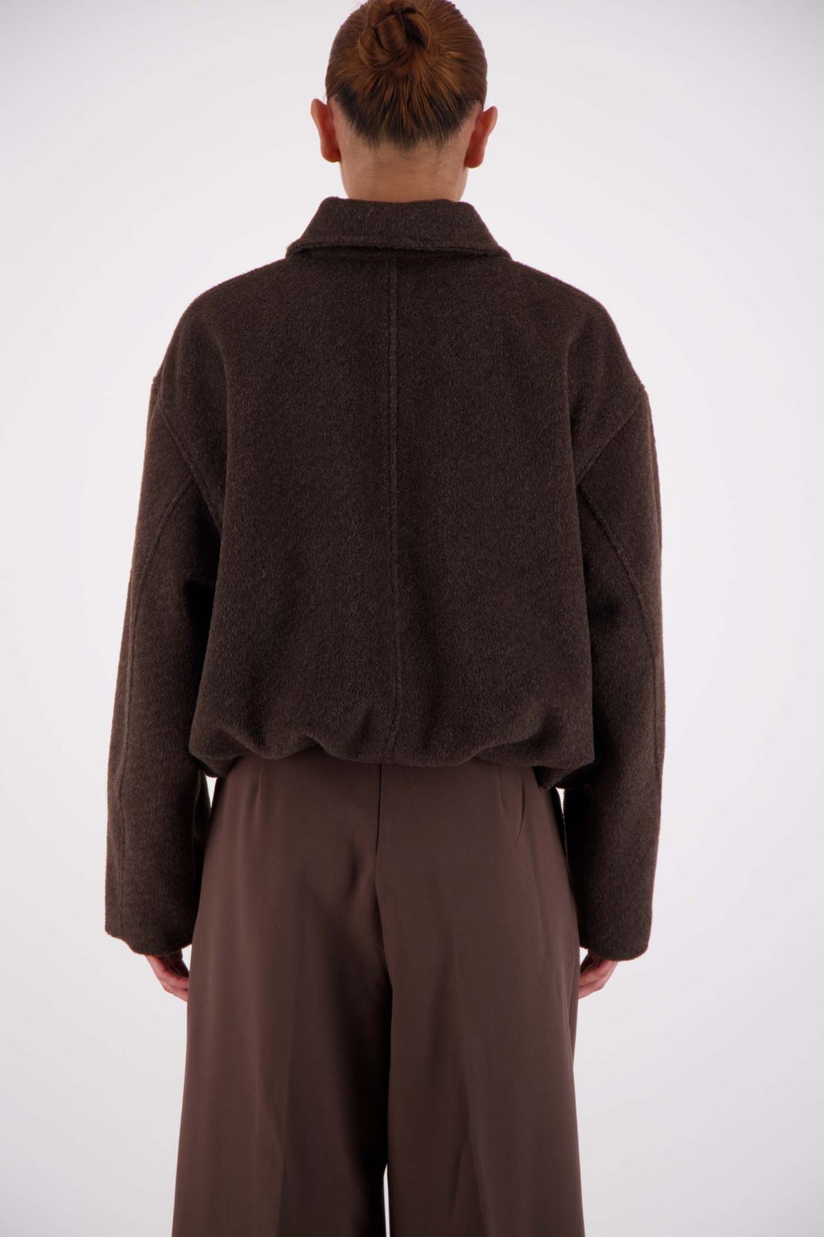 Bailey Bomber Jacket Brown