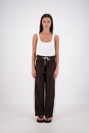 Cassis Trouser Dark Brown