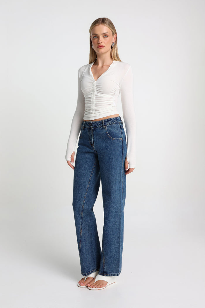 Clementine Top White