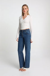 Clementine Top White