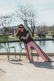 AJ Logo Sweatshirt Chicory Coffee