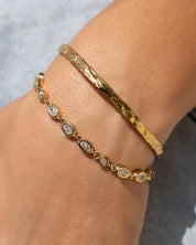 Isador Gold Bracelet Stone