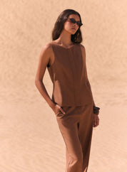 Paragon Zip Top Dune Brown