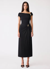 Sculpted Top Black