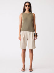 Rebound Knit Tank Sage