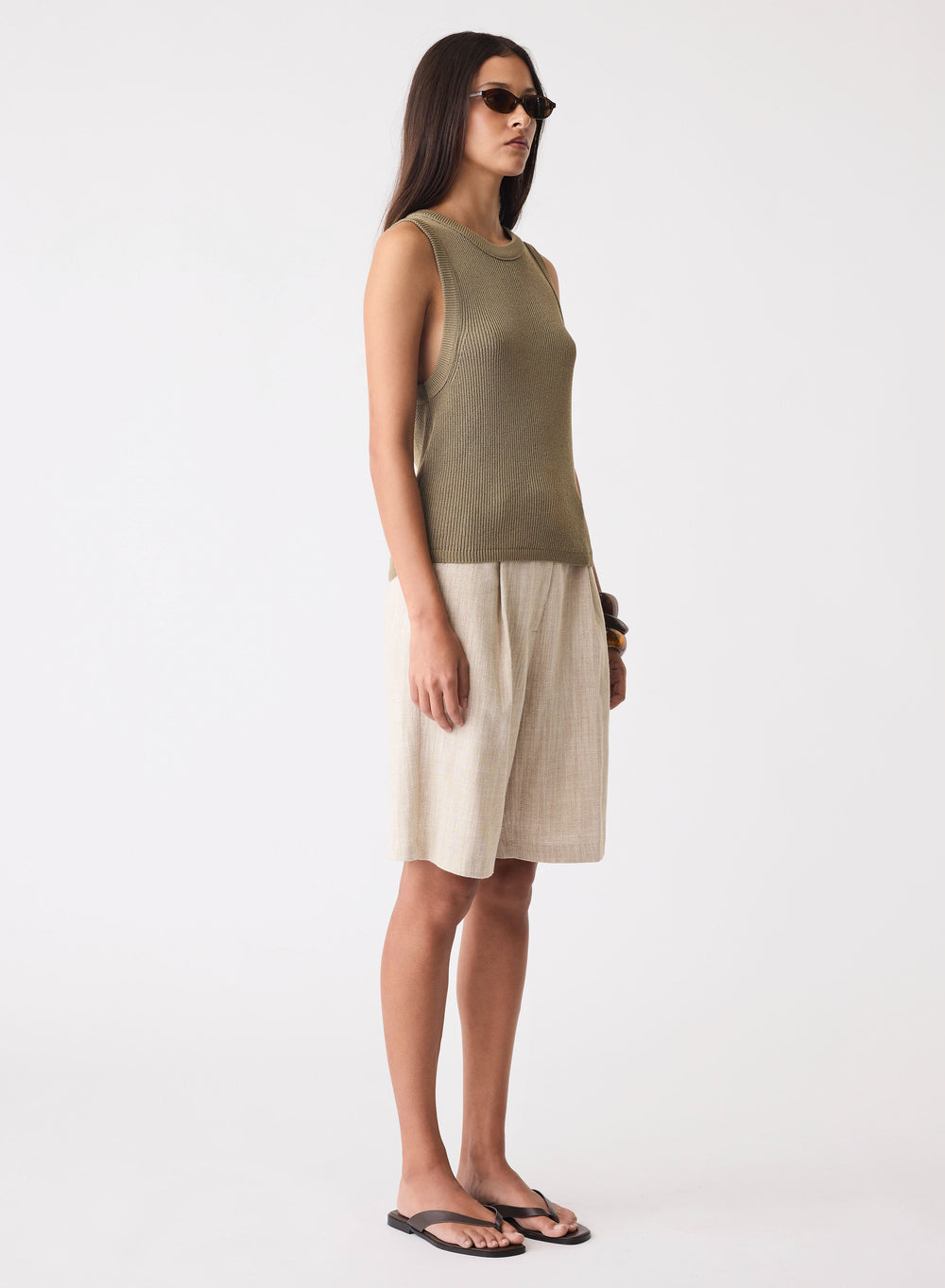 Rebound Knit Tank Sage