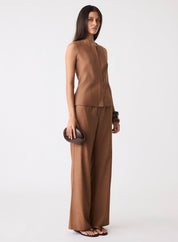 Paragon Zip Top Dune Brown