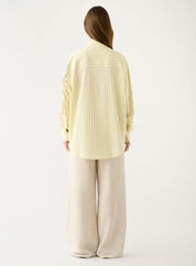 Bayview Stripe Shirt - Lemon Stripe
